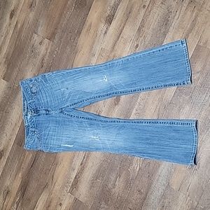 Harley-Davidson Women's Blue Boot Cut Jeans